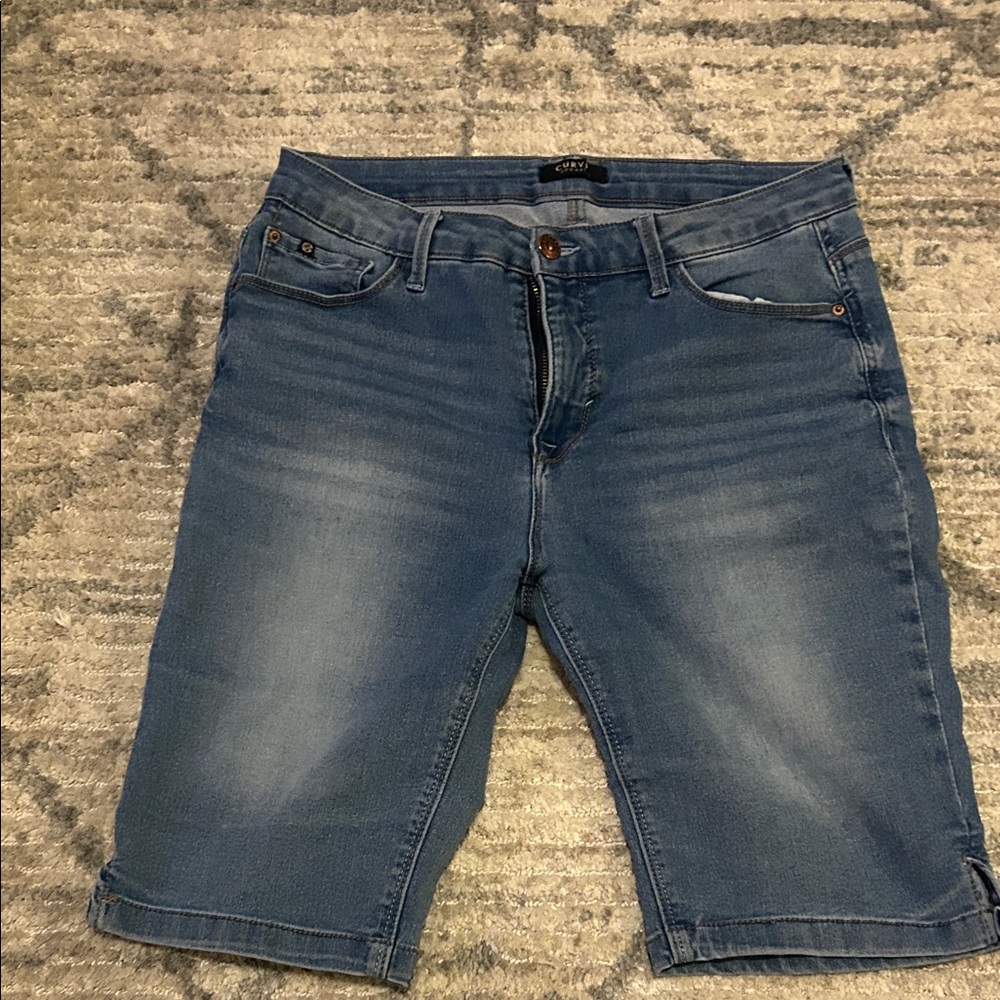 Calvin Klein Men's Classic Blue Jean Shorts
